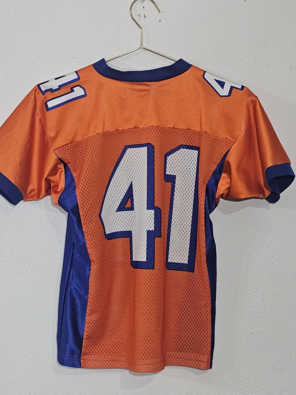 Vintage Boise State Broncos Football Jersey Youth Medium 41 OT Sports Orange USA
